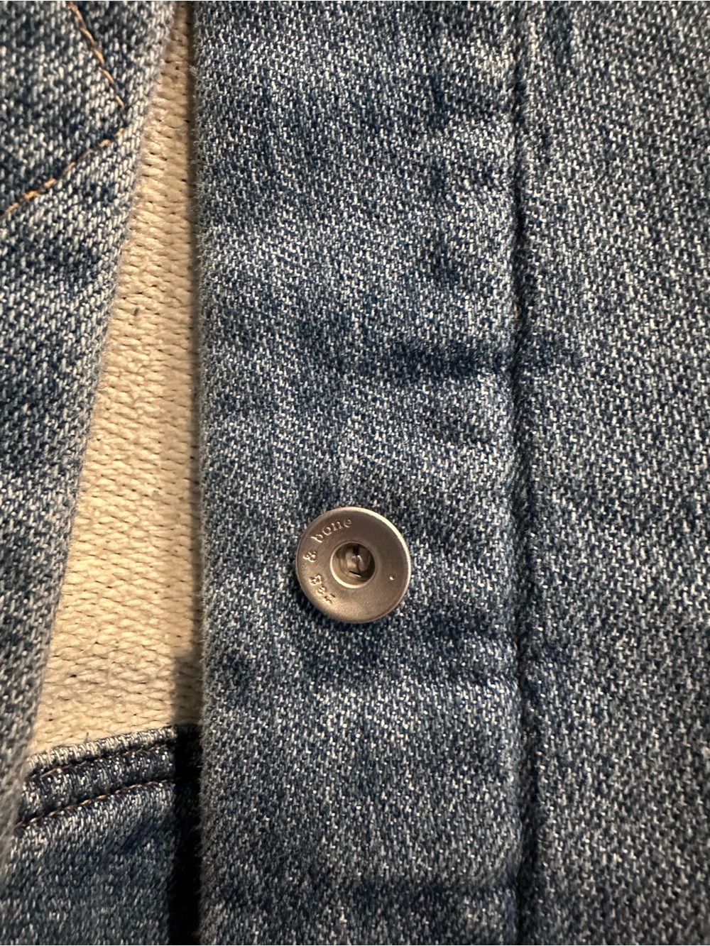 rag & bone Classic Light Blue Denim Jean Jacket - Picture 2 of 4